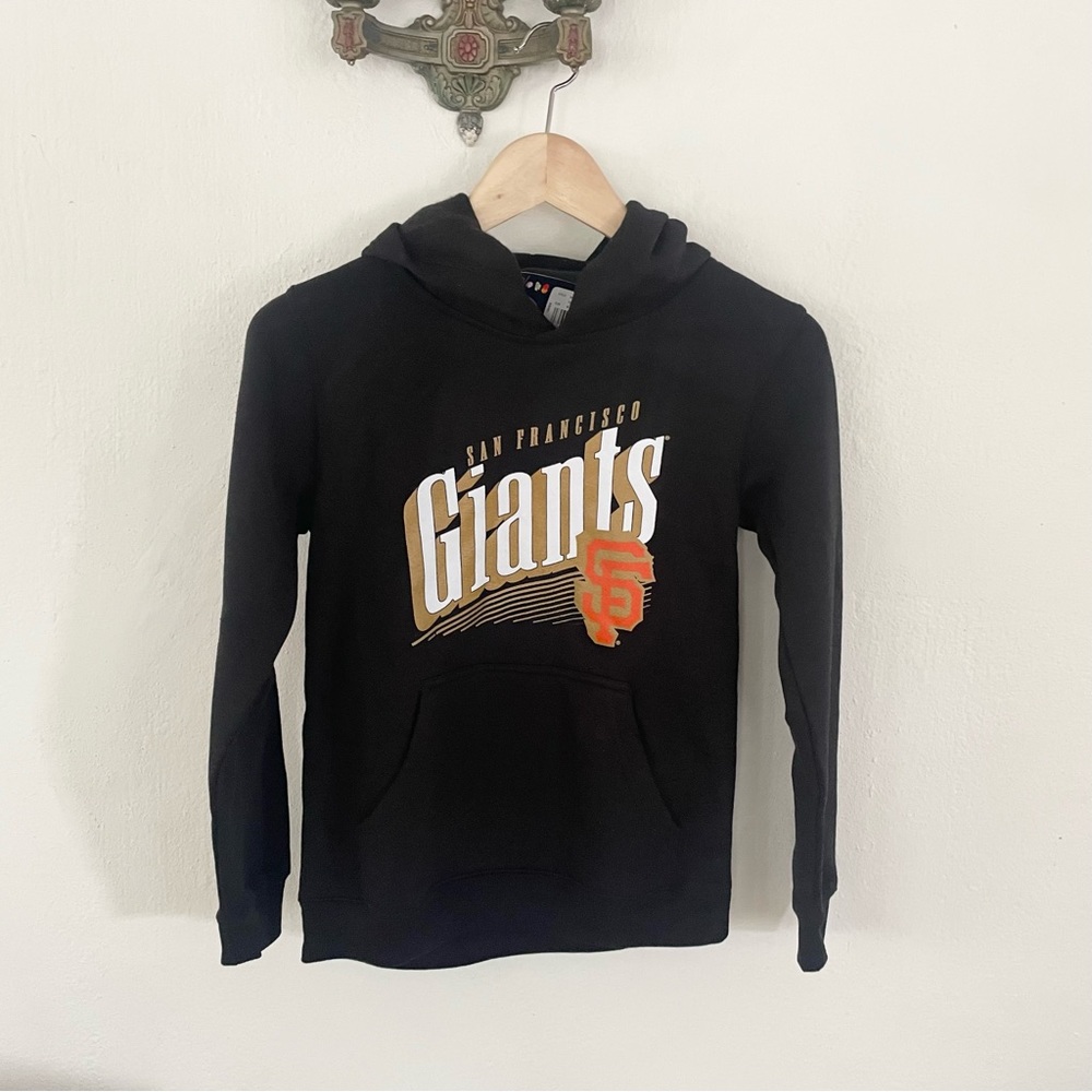MLB SF Giants Youth Hoodie Size M 10/12y